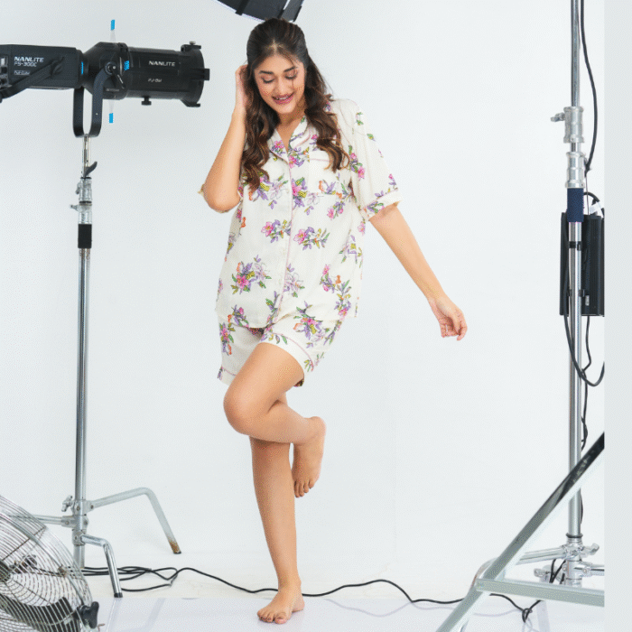 Floral PJ Set - Image 4