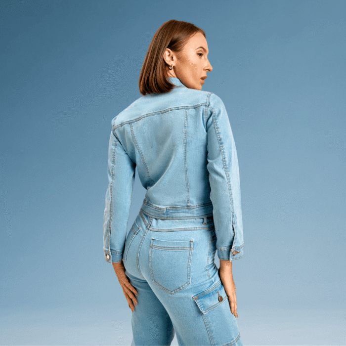 Light Blue Denim Jacket - Image 5