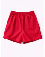 High-Waisted Red Shorts - Image 4