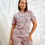 Blush Dot Lounge Set
