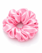 Satin Scrunchie Set – Red, Hot Pink & Baby Pink (3 Pack) - Image 5