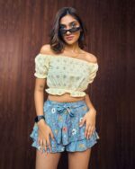 Butter Bloom Eyelet Crop Top