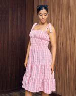 Rose Garden Tiered Midi Dress - Image 2