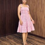 Rose Garden Tiered Midi Dress