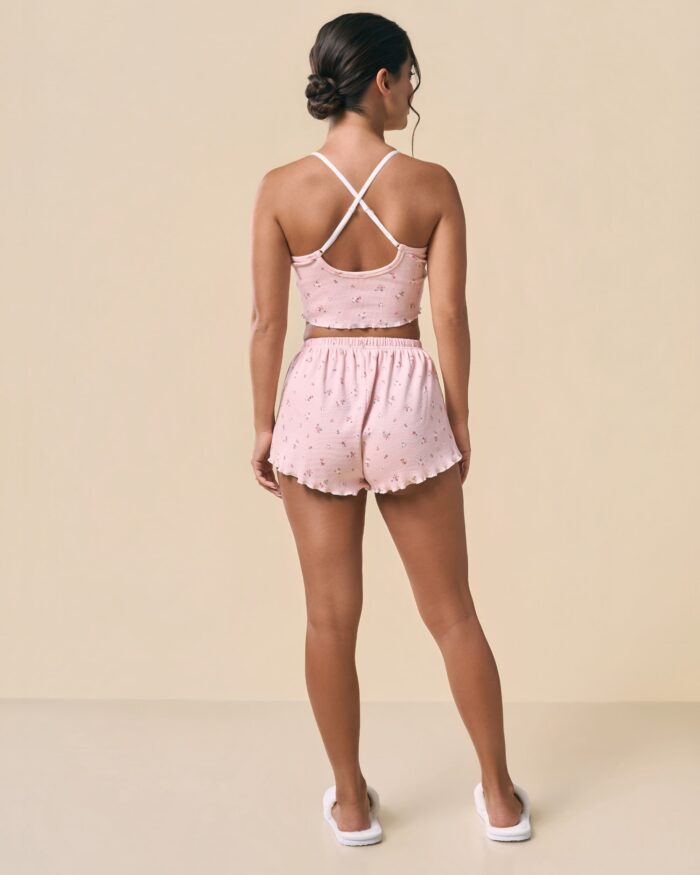 Blush Bloom Cami Set - Image 3