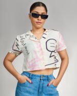 Canvas Muse Cropped Shirt
