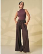 Mocha Wide Leg Pant