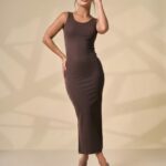 Mocha Essential Maxi Dress