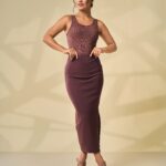 Mocha Essential Maxi Skirt