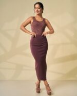Mocha Essential Maxi Skirt