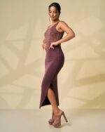 Mocha Essential Maxi Skirt - Image 5