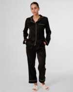 Midnight Black Long Set