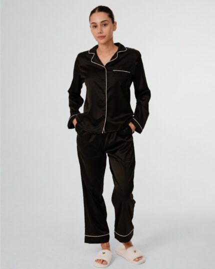 Midnight Black Long Set