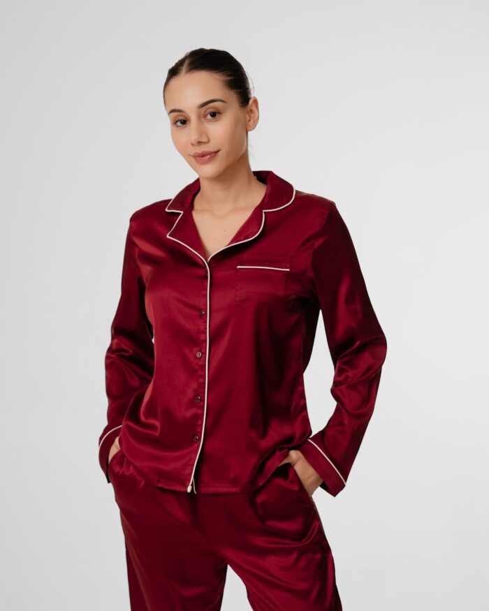 Burgundy Dreams Long Set - Image 2