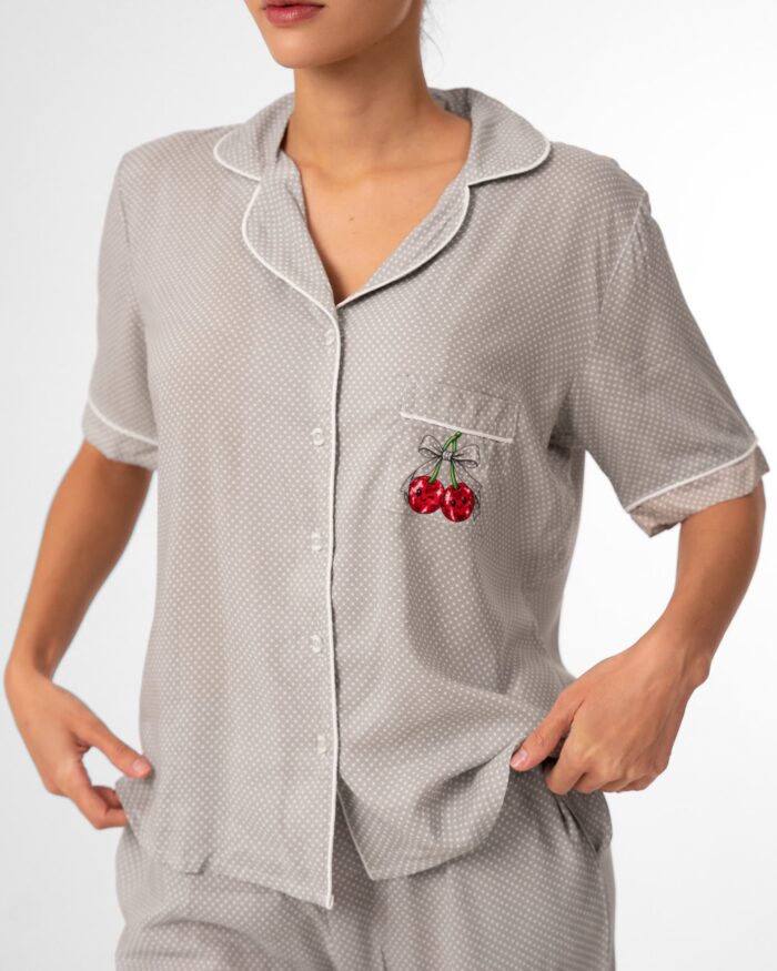 Cherry Kisses PJ Set - Image 2